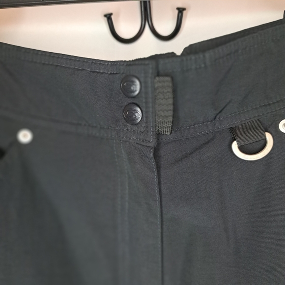 Slalom Women's Black Snowpants Size Small #74 - Picture 10 of 12